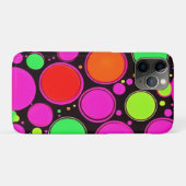 Neon Dot Party Case-Mate iPhone Case (Achterkant (horizontaal))