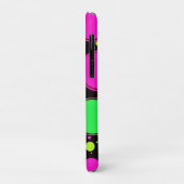 Neon Dot Party Case-Mate iPhone Case (Achterkant/links)