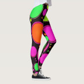 Neon Dot Party Leggings (Rechts)