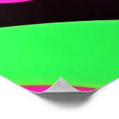 Neon Dot Party Poster (Hoek)