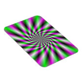Neon draaiend wiel magneet (Rechterzijde)