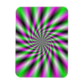 Neon draaiend wiel magneet (Verticaal)