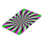 Neon draaiend wiel magneet (Linkerzijde)