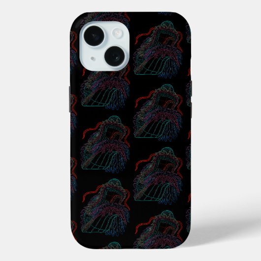 Neon Draak Case-Mate iPhone Case (Achterkant)