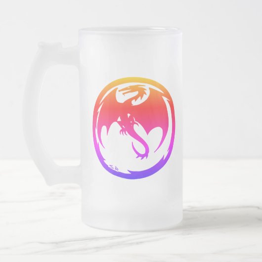Neon Dragon bevroren mok (Links)
