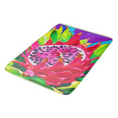 Neon Dragon Fruit Splendor Badmat (Gekanteld)