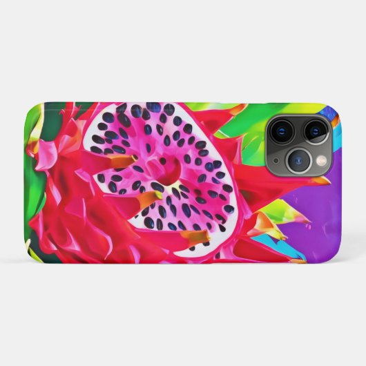 Neon Dragon Fruit Splendor Case-Mate iPhone Case (Achterkant (horizontaal))