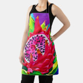 Neon Dragon Fruit Splendor Schort (Insitu)