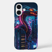 Neon Dragon-vlucht Case-Mate iPhone Case (Achterkant)