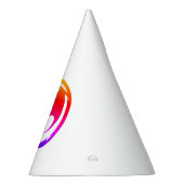 Neon Dragon witte petten Feesthoedjes (Rechts)