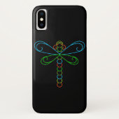 Neon Dragonfly Case-Mate iPhone Case (Achterkant)