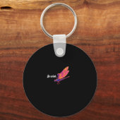 Neon Dragonfly keycha– Aesthetic Nature Transforma Sleutelhanger (Voorkant)