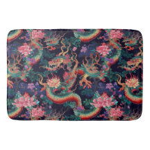Neon Dragons en Flowers