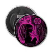 Neon Dread Protocol Button Flesopener (Voorkant)