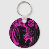 Neon Dread Protocol Sleutelhanger (Voorkant)
