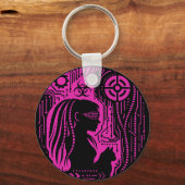 Neon Dread Protocol Sleutelhanger (Voorkant)