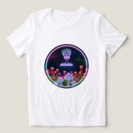Neon Dream Bloom T-shirt ✨🌷