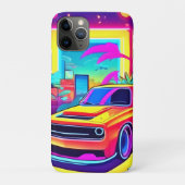 Neon Dream Car Escape Case-Mate iPhone Case (Achterkant)