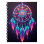 Neon Dreamcatcher Notitieboek (Voorkant)