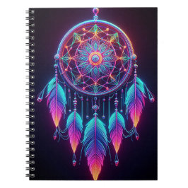 Neon Dreamcatcher Notitieboek