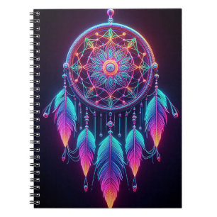 Neon Dreamcatcher Notitieboek