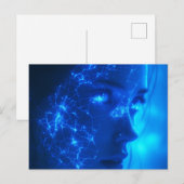 Neon Dreams Briefkaart (Voorkant / Achterkant)