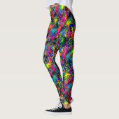 Neon Dreams CBDOilPrincess Leggings (Links)