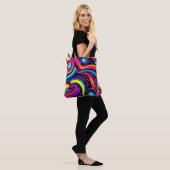 Neon Dreamscape Art Tote Bag (Op model)