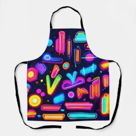 Neon Dreamscape Symphony Schort