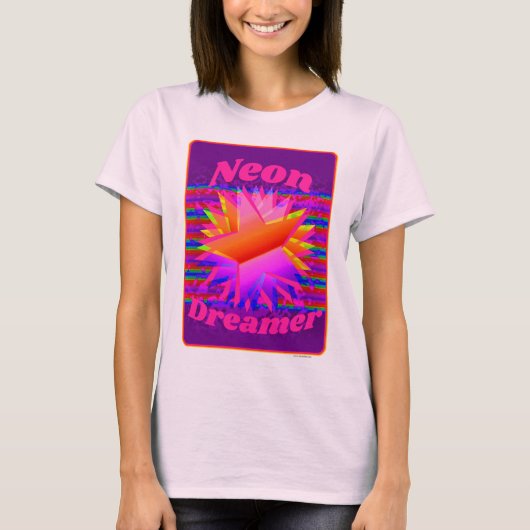 Neon Dreamweaver Geweldige design voor esthetisch T-shirt (Voorkant)