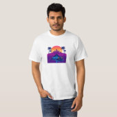Neon Drive Men's T-Shirt (Voorkant volledig)