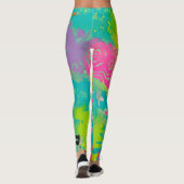 Neon Dromen Abstract Leggings (Achterkant)