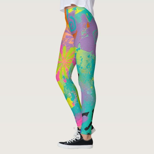 Neon Dromen Abstract Leggings (Links)