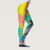 Neon Dromen Abstract Leggings (Rechts)