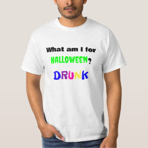 NEON Dronken Halloween T-shirt GRAPPIG