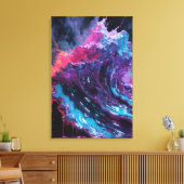 Neon Droom Canvas Afdruk (Insitu (Woonkamer))