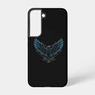 Neon Eagle Samsung Galaxy S22 Hoesje