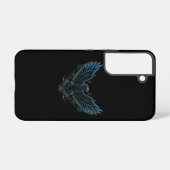 Neon Eagle Samsung Galaxy S22 Hoesje (Achterkant horizontaal)