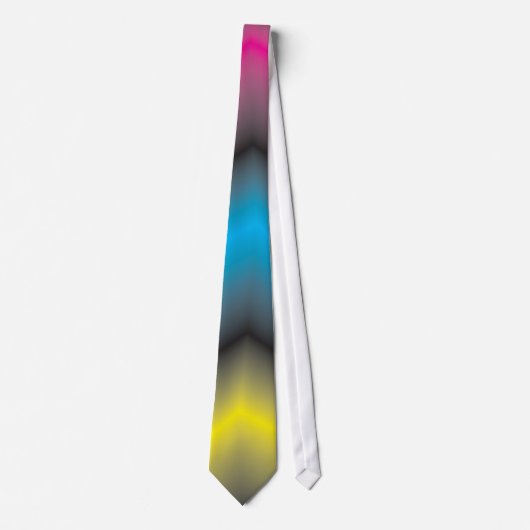NEON-EFFECT VAN DE EINDELOZE KOLOM STROPDAS (Voorkant)