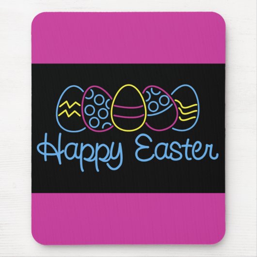 Neon Eggs - Muismat (Voorkant)