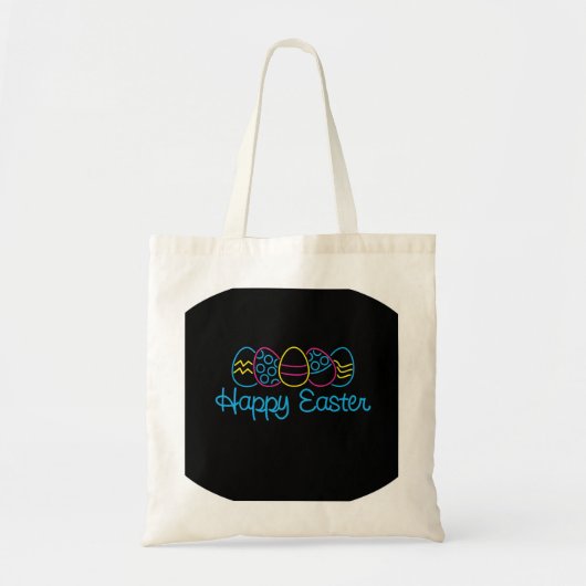 Neon Eggs - Tote Bag (Voorkant)