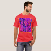 Neon Elegance Levendige Blad Radiance T-shirt (Voorkant volledig)