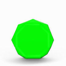 Neon Elektrisch Groen Effen Kleur | Klassiek