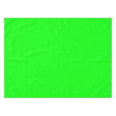 Neon Elektrische Groene Stevige Kleur | Klassiek E Tafelkleed (Voorkant (Horizontaal))