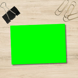 Neon Elektrische Groene Stevige Kleur | Klassieke  Post-it® Notes