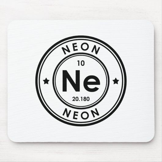 Neon Element Muismat (Voorkant)