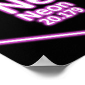 Neon Element Periodic Table Chemical Chemical Poster (Hoek)