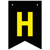 Neon elk jaar video games arcade verjaardag vlaggetjes (Tweede vlag)