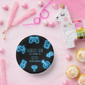 Neon Elk jaar videogames verjaardag Papieren Kommen (Feest)