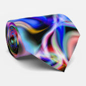 Neon Emotion Stropdas (Opgerold)